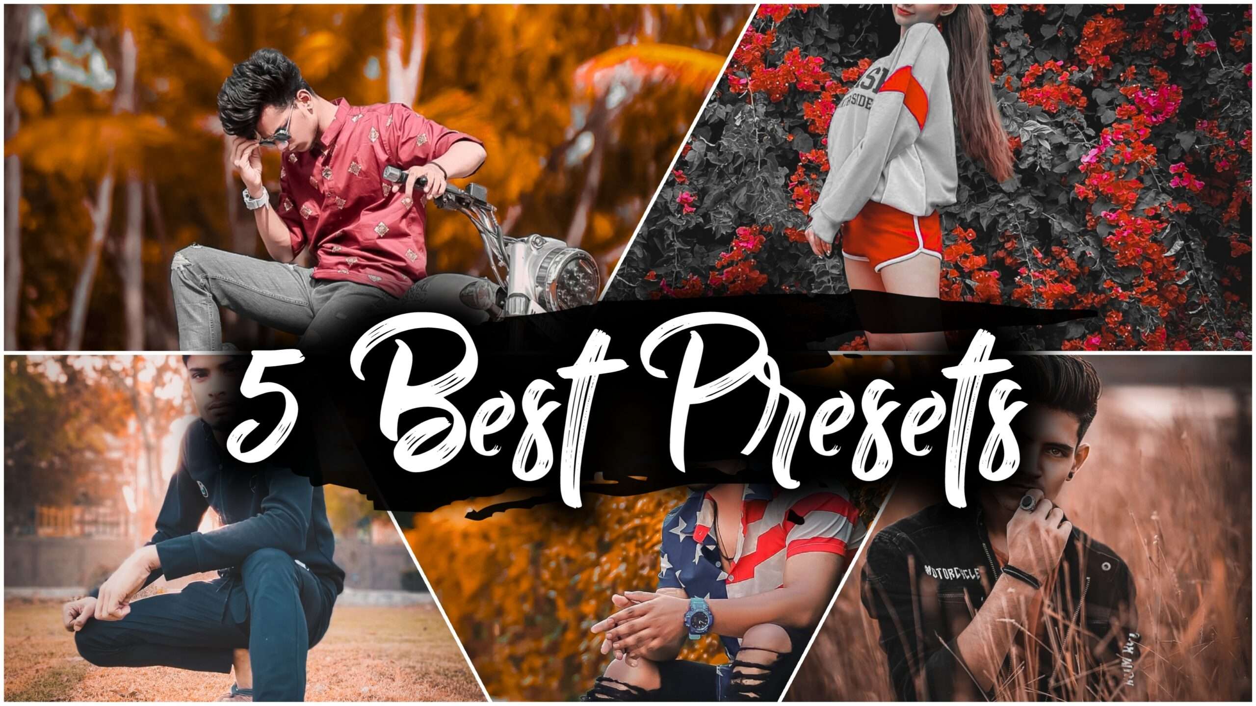 5 Best Presets Free Download||Saha Social best Presets