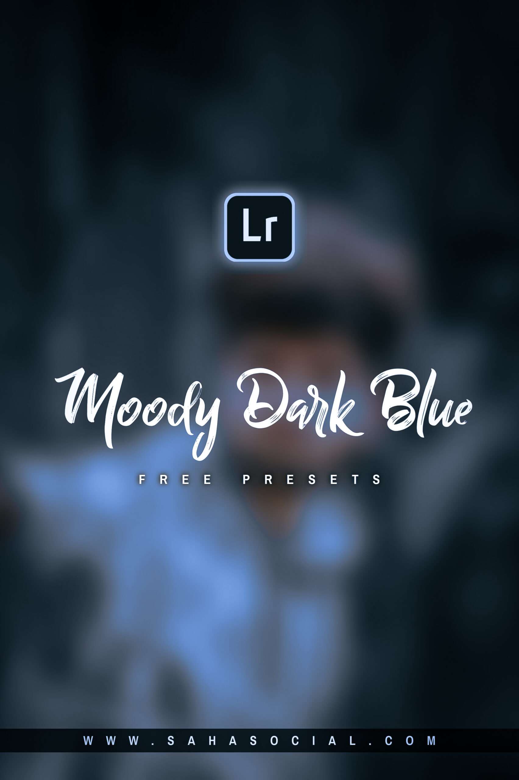 moody dark blue lightroom mobile presets free download
