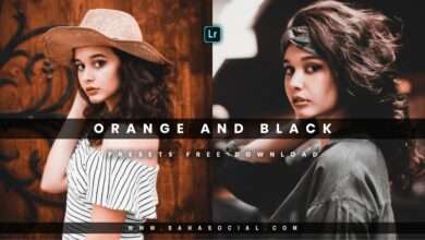 Photo of Orange and Black Lightroom Presets Free Download – Saha Social