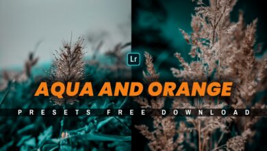 Photo of Aqua and orange lightroom mobile presets – Saha social