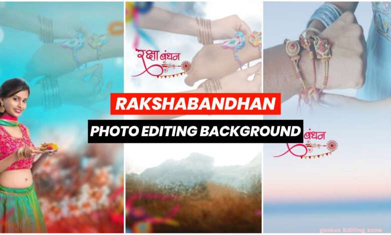 Rakshabandhan Photo Editing background with Girls