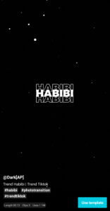 Habibi lyrics trend