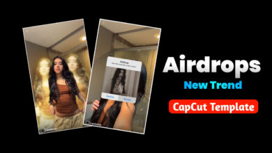 Photo of Airdrop CapCut Template 2023