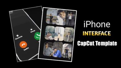 Photo of iPhone Interface CapCut Template Link 2023