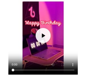 Happy birthday CapCut Template free download 